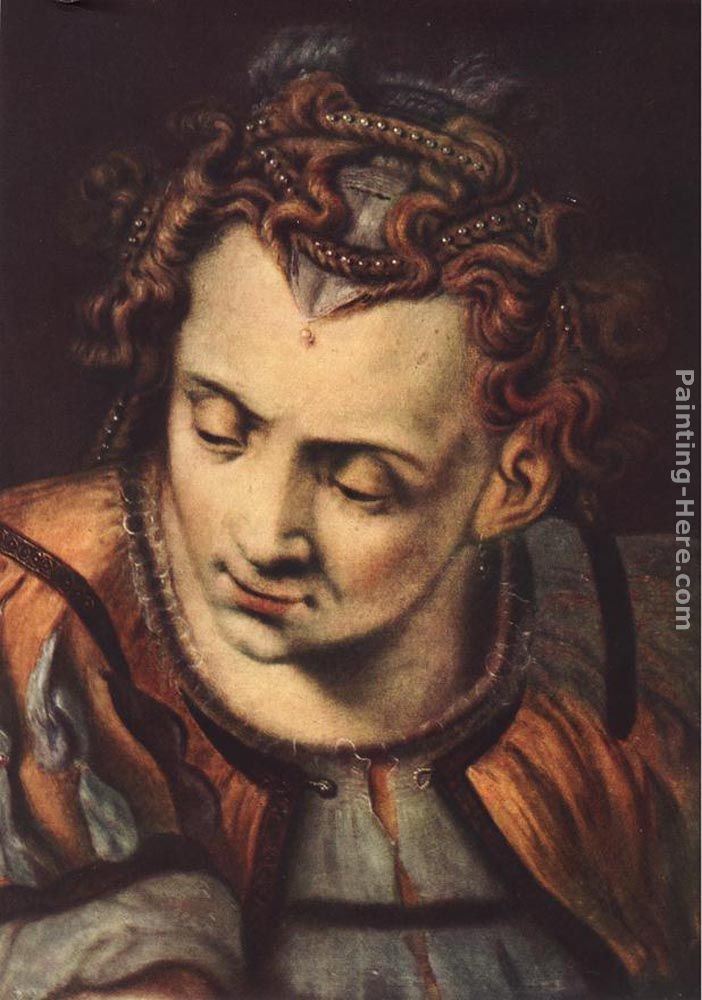 Frans the elder Floris Head of a Woman